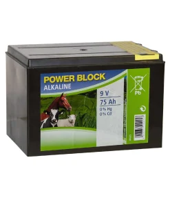 Sale Batterie alcaline 9 V 75 Ah Electrificateur De Clôture|Batteries