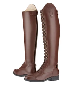 Bottes à lacets Monza cognac Bottes D'Équitation