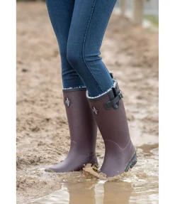 Clearance Bottes en caoutchouc d'hiver Classic Bottes D'Équitation Hiver