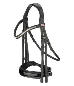 Clearance Bridon Dressage II Muserolle Suédoise & Brides