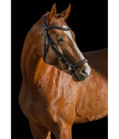 Hot Bridon avec muserolle allemande Soft Comfort Muserolle Allemande & Croisée