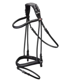 New Bridon cousu rond Round Muserolle Française & Combinée