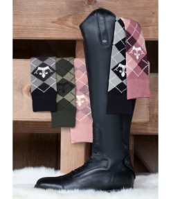 Outlet Chaussettes hautes Argyle Femme Chaussettes