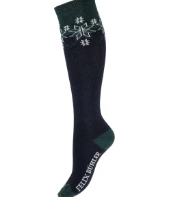 Online Chaussettes hautes à base de laine mérinos Malia Femme Chaussettes