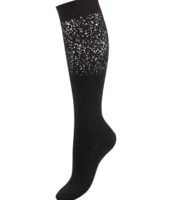 Chaussettes hautes Glitzer Femme Chaussettes