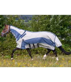 Sale Chemise anti-eczéma en coton avec couvre-cou Fynbos Couvertures Anti-Mouches|Couvertures Anti-Eczéma