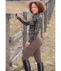 Discount Chemise d'équitation Rosalie Femme T-Shirts À Manches Longues