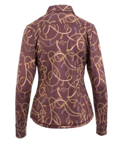 Best Chemise d'équitation Rosalie Femme T-Shirts À Manches Longues