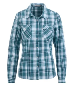 Online Chemise femme Karo Femme T-Shirts À Manches Longues