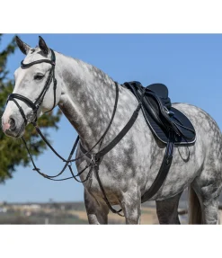 Sale Collier de chasse en cuir gras Elastic Professional Colliers De Chasse & Martingales