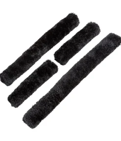 Outlet Ensemble de protections en polaire Teddy pour licol - 4 éléments Fourrure D'Agneau|Accessoires De Briderie