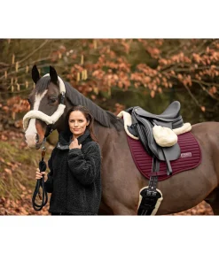 Clearance Ensemble de protections en polaire Teddy pour licol - 4 éléments Fourrure D'Agneau|Accessoires De Briderie