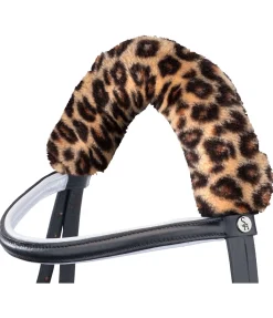 Outlet Fourreau de têtière en polaire Teddy Fourrure D'Agneau|Accessoires De Briderie