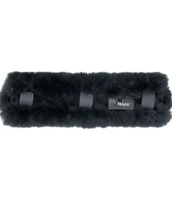 Fourreau de têtière en véritable fourrure d'agneau Fourrure D'Agneau|Accessoires De Briderie