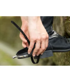 Best Gaines d'éperons en cuir Soft Lanières D´Éperons