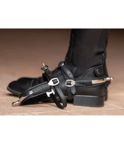 Best Gaines d'éperons en cuir Soft Lanières D´Éperons