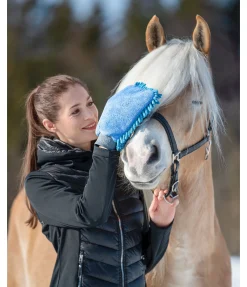 New Gant de pansage en microfibre Chenille Entretien De La Fourrure Pour Chien