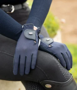 Hot Gants d'équitation Rio Grip Mesh Gants D'Équitation Pour L'Été