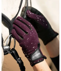 Hot Gants d'équitation d'hiver Glitter Gants D'Équitation Pour L'Hiver