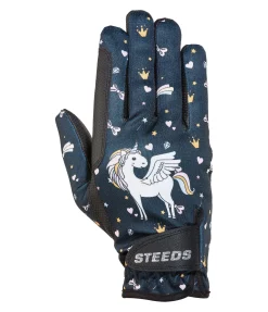 Online Gants d'équitation d'hiver enfant Unicorn Enfant Gants D'Équitation Enfant|Gants D'Équitation Pour L'Hiver