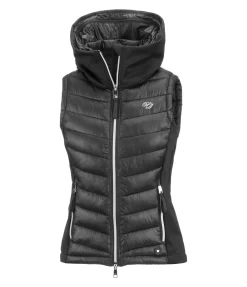 Gilet d'équitation bi-matière à capuche Zoey Femme Gilets D'Équitation