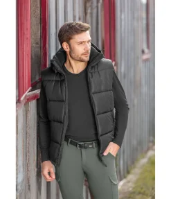 New Gilet d'équitation matelassé homme Omaha Homme Gilets D'Équitation Homme