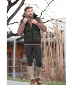 New Gilet d'équitation matelassé homme Omaha Homme Gilets D'Équitation Homme