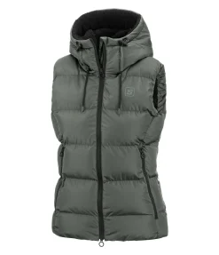 Online Gilet d'équitation matelassé à capuche Mira III Femme Gilets D'Équitation