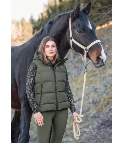 Online Gilet d'équitation matelassé à capuche Mira III Femme Gilets D'Équitation
