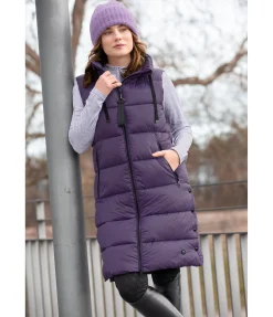 Online Gilet d'équitation matelassé long Amber Femme Gilets D'Équitation