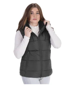 Discount Gilet d'équitation matelassé à capuche Mira III Femme Gilets D'Équitation