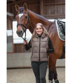 Discount Gilet d'équitation matelassé à capuche Mira III Femme Gilets D'Équitation