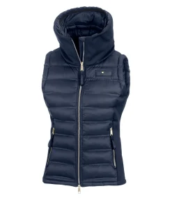 Hot Gilet d'équitation softshell bi-matière à capuche Jessy Femme Gilets D'Équitation
