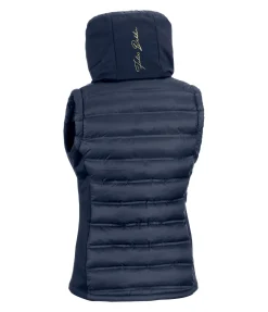 Hot Gilet d'équitation softshell bi-matière à capuche Jessy Femme Gilets D'Équitation