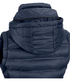 Hot Gilet d'équitation softshell bi-matière à capuche Jessy Femme Gilets D'Équitation