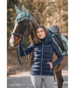 Hot Gilet d'équitation softshell bi-matière à capuche Jessy Femme Gilets D'Équitation