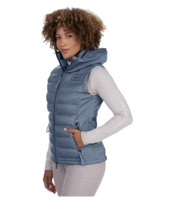 Sale Gilet d'équitation softshell bi-matière à capuche Jessy Femme Gilets D'Équitation