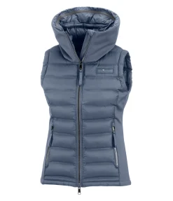 Sale Gilet d'équitation softshell bi-matière à capuche Jessy Femme Gilets D'Équitation