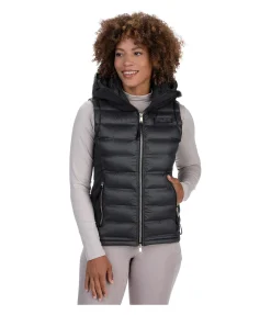 Sale Gilet d'équitation softshell bi-matière à capuche Jessy Femme Gilets D'Équitation