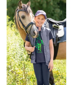 New Gilet d'équitation stretch bi-matière Enfant Hedi Enfant Gilets D'Équitation Enfants