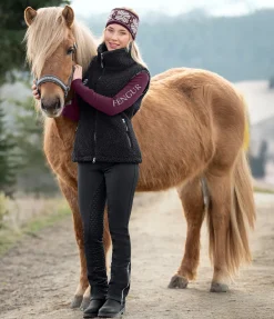 New Gilet en polaire sherpa Feldur Femme Gilets D'Équitation