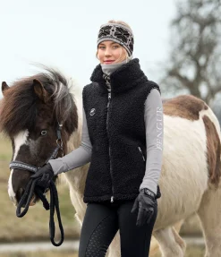 New Gilet en polaire sherpa Feldur Femme Gilets D'Équitation