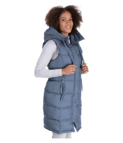 Clearance Gilet long à capuche Clara Femme Gilets D'Équitation