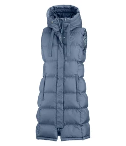 Clearance Gilet long à capuche Clara Femme Gilets D'Équitation