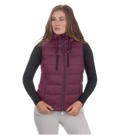 Online Gilet matelassé à capuche Mila Femme Gilets D'Équitation