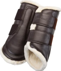 Best Guêtres de dressage antérieures en polaire Teddy Guêtres|Fourrure D'Agneau