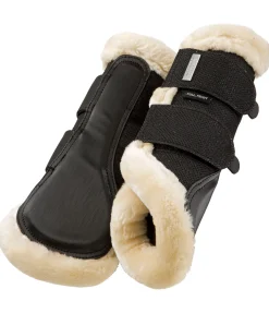 Clearance Guêtres de dressage avec polaire Teddy Sparkle (pour antérieurs) Guêtres