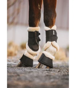 Clearance Guêtres de dressage avec polaire Teddy Sparkle (pour antérieurs) Guêtres