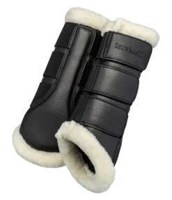 Discount Guêtres de dressage avec polaire Teddy Classic (pour postérieurs) Guêtres