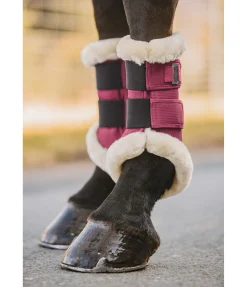 Discount Guêtres de dressage en polaire Teddy Essential (antérieurs) Fourrure D'Agneau|Guêtres